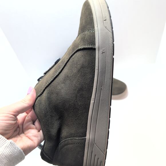 Easy Spirit  Seneeko Suade Olive Green Ankle Boot Women's 10M - Picture 2 of 9